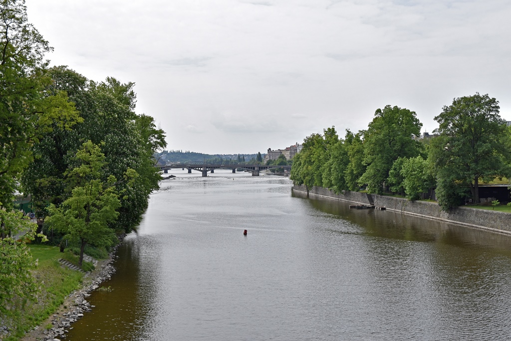 Jiráskuv Bridge Between Islands