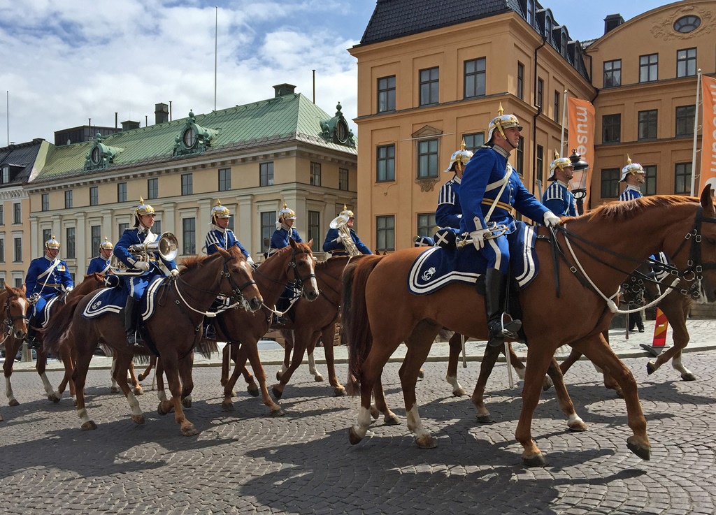 Band on Horseback