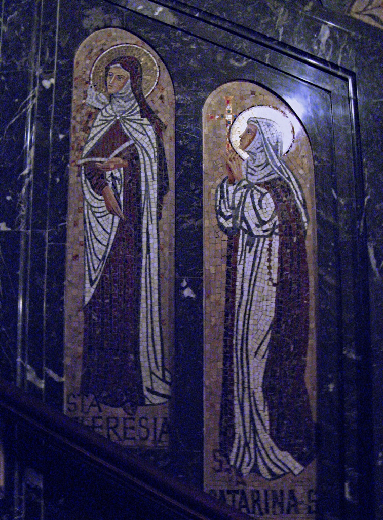 Mosaics Along Stairway