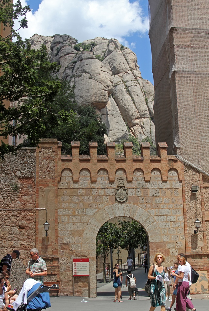 Archway into Monastery