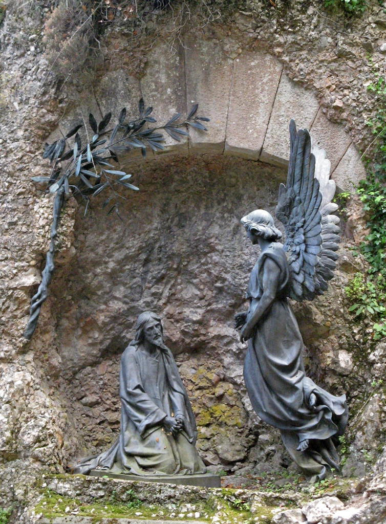Jesus in the Orchard of Getsemani
