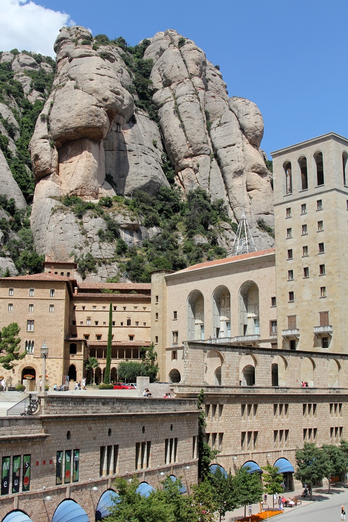 Monastery from Funicular Station