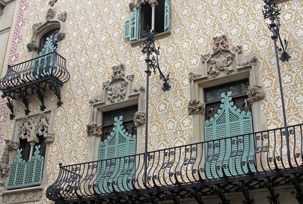 Balconies, Casa Amatller