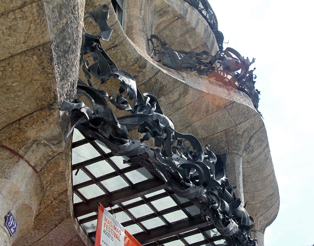 Balconies from Below