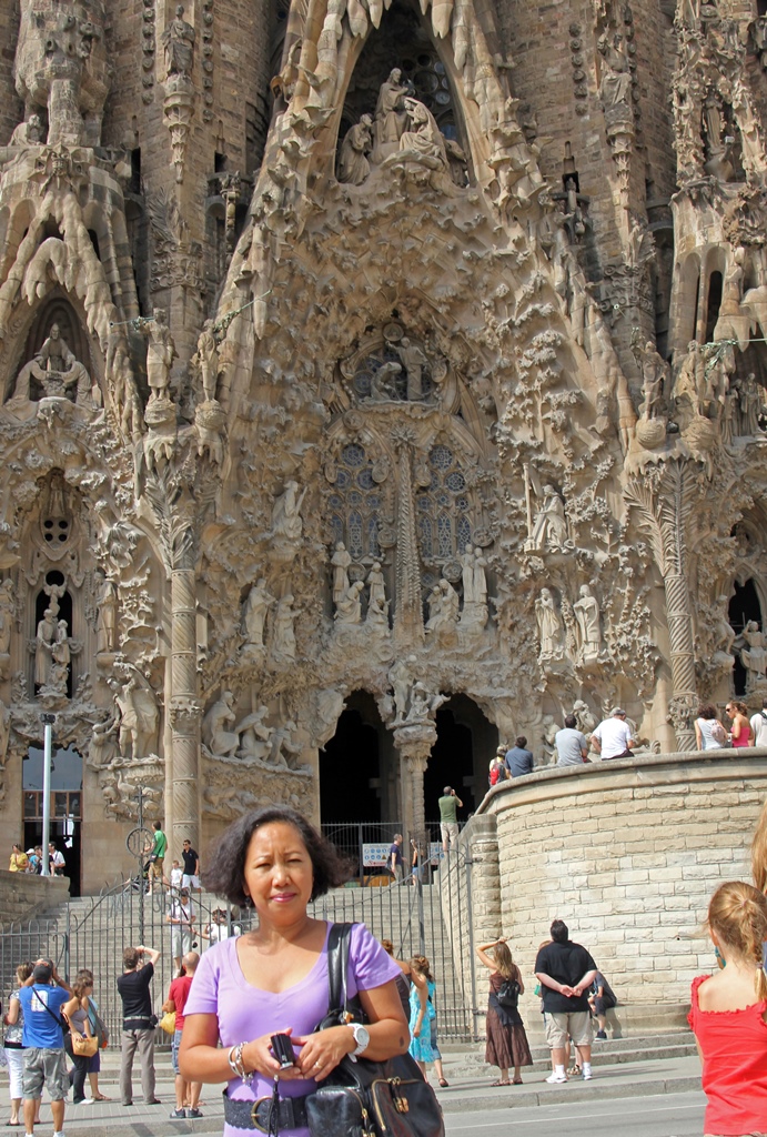 Nella and Nativity Façade