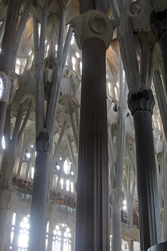 Columns and Ceiling