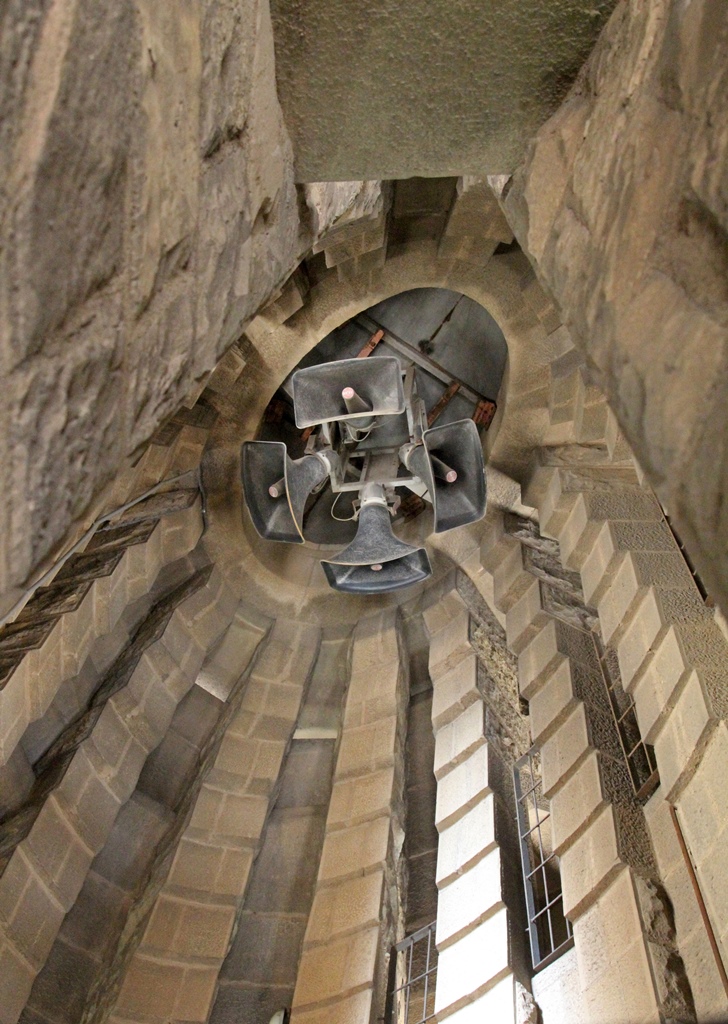 Speakers Inside Tower of Thomas