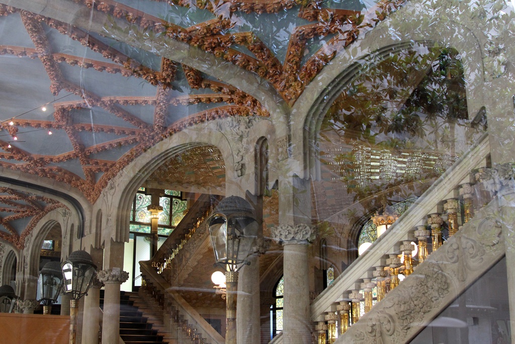 Lobby Through Window