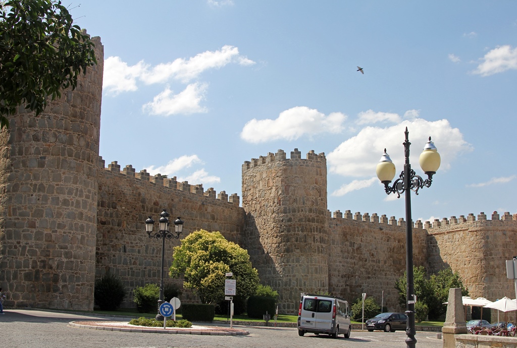 City Wall at Plaza de San Vicente