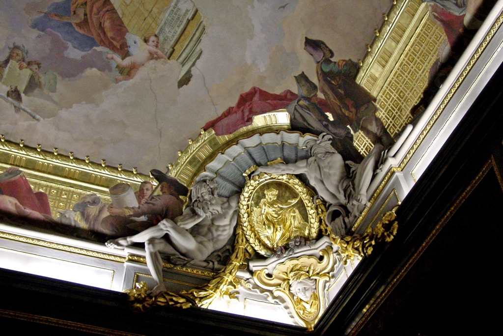 Corner of Ceiling, Throne Room