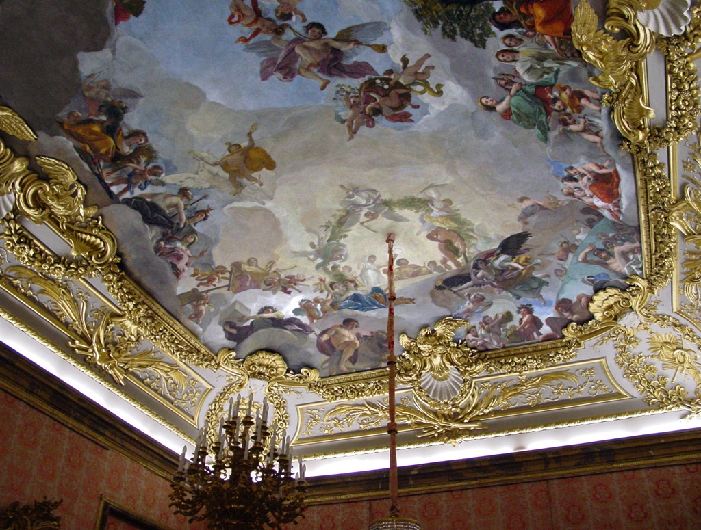 Anteroom of Carlos III - Apotheosis of Trajan