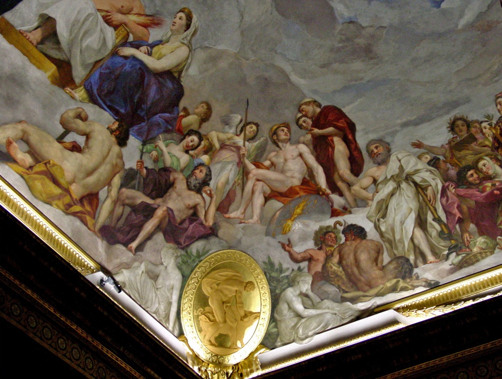 Anteroom of Carlos III - Apotheosis of Hercules