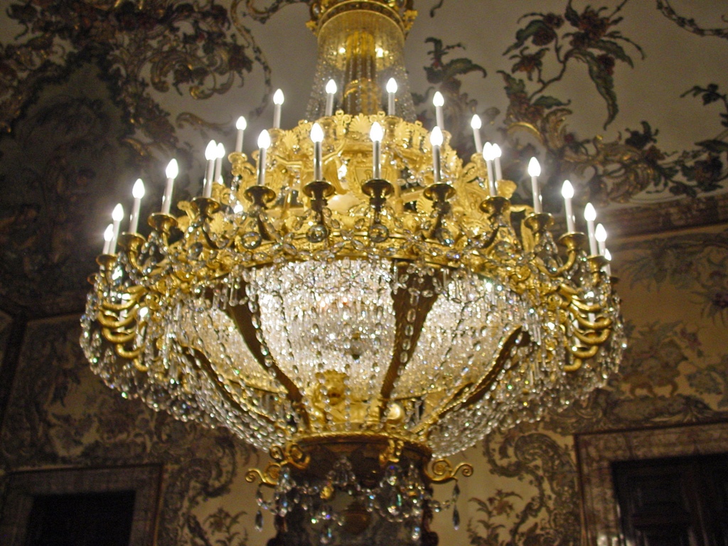Chandelier, Royal Chamber of Carlos III