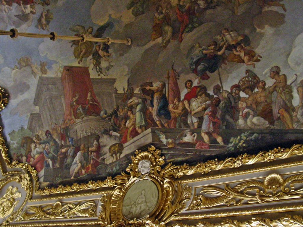 Ceiling and Mexico Medallion, Banqueting Hall