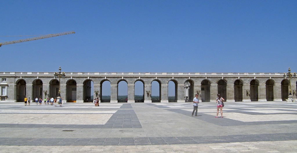 View Across the Courtyard