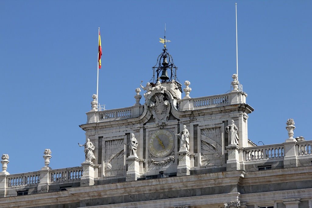 Clock, Southern Façade