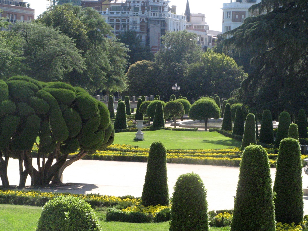 Gardens from Stairway