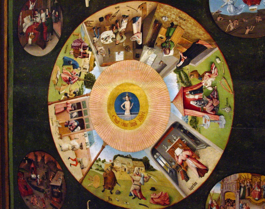 The Table of the Seven Deadly Sins