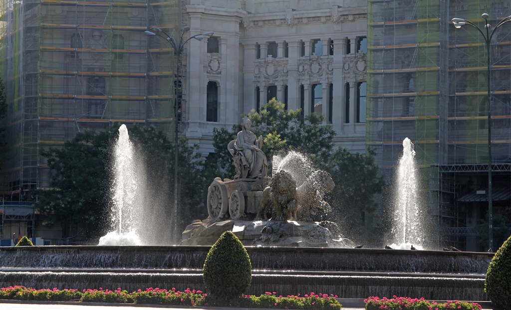 Fountain, Plaza de Cibeles