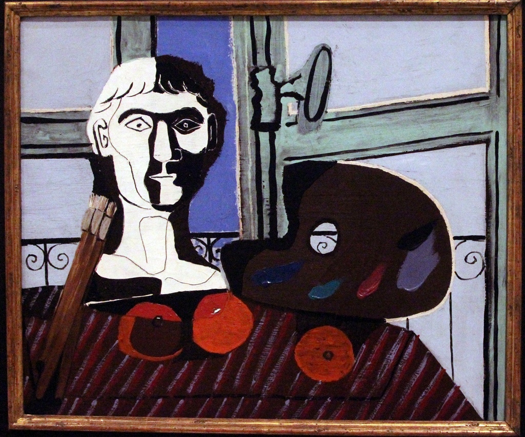 Bust and Palette