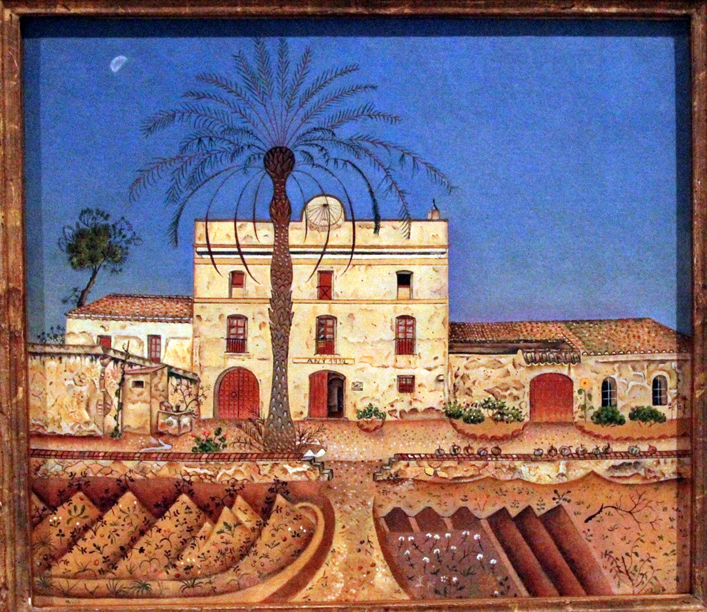 House with Palm Tree