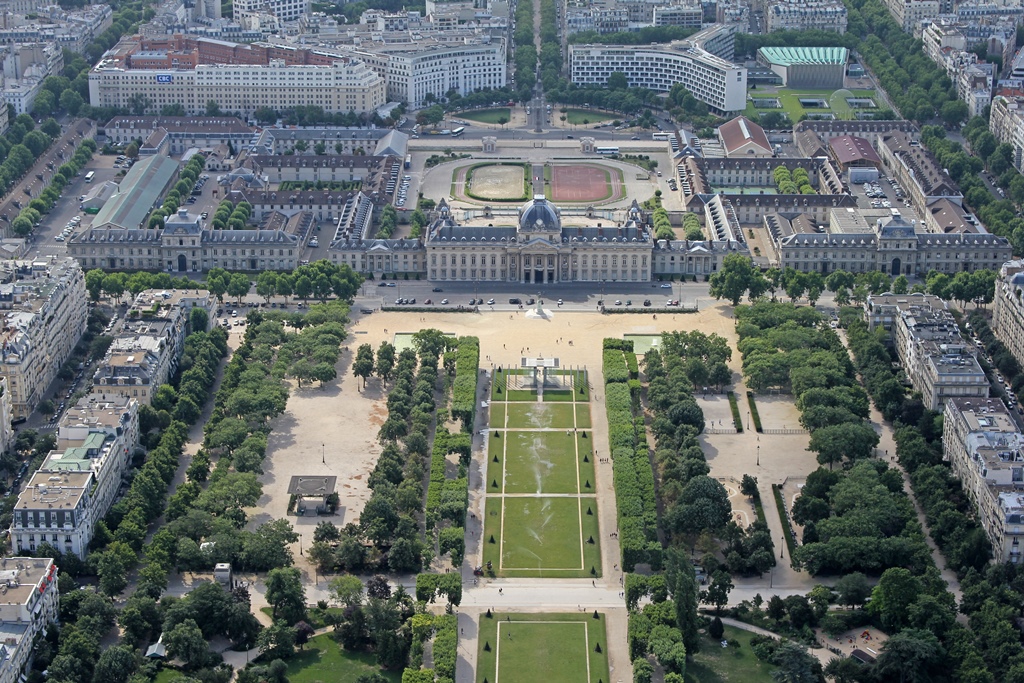 Champ de Mars and Ecole Militaire