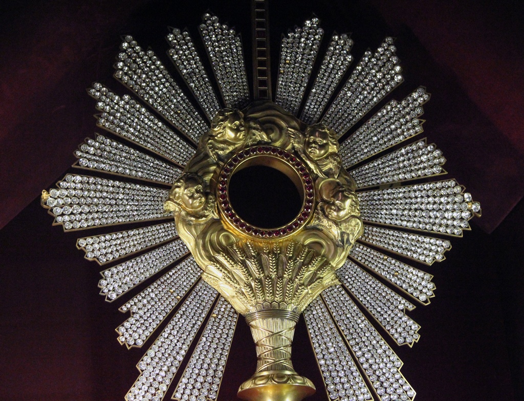 Monstrance from Louis XVIII (copy)