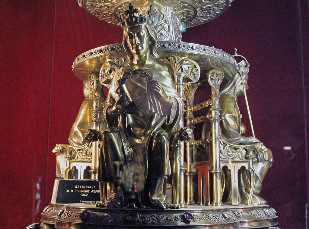 Reliquary for Crown of Thorns (detail)