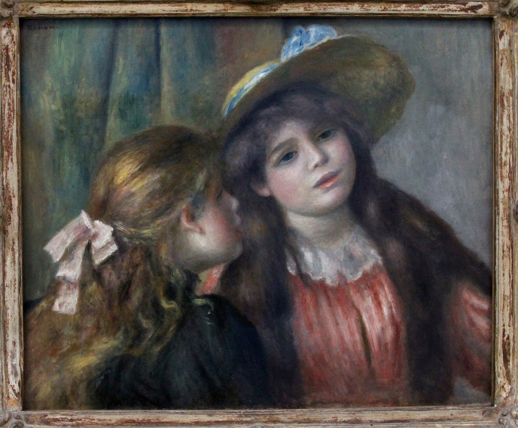 Portrait of Two Young Girls
