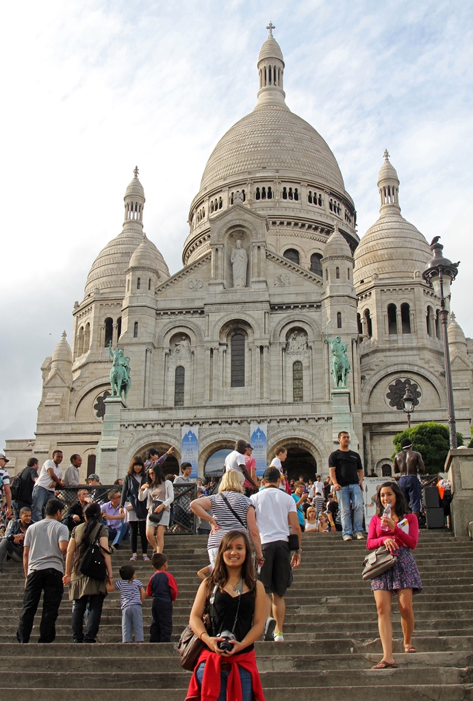 Connie and Sacré-Coeur Basilica