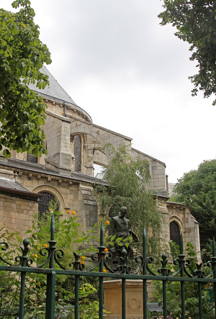 Desruelles Park, Next to Church