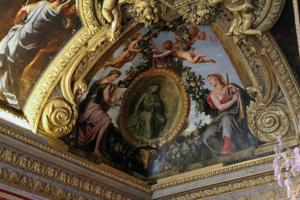 Corner of Ceiling, Salon of Mercury