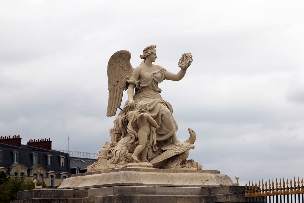 Statue Along Outer Fence