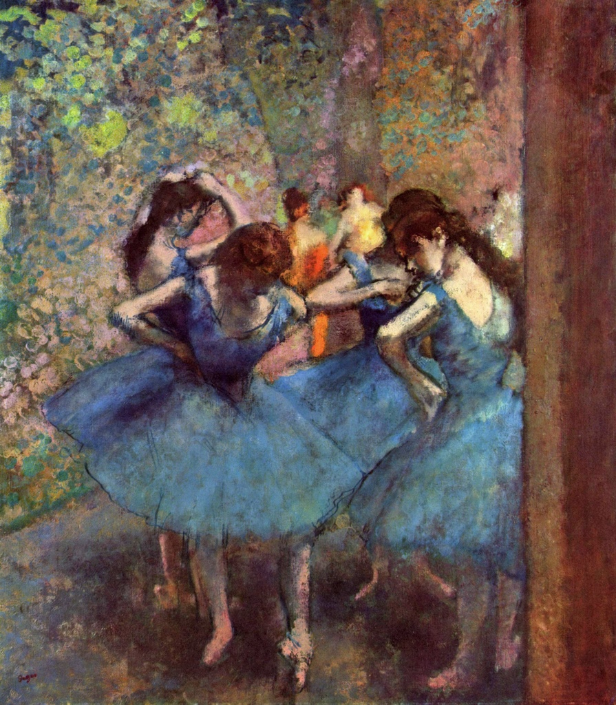 Danseuses bleues