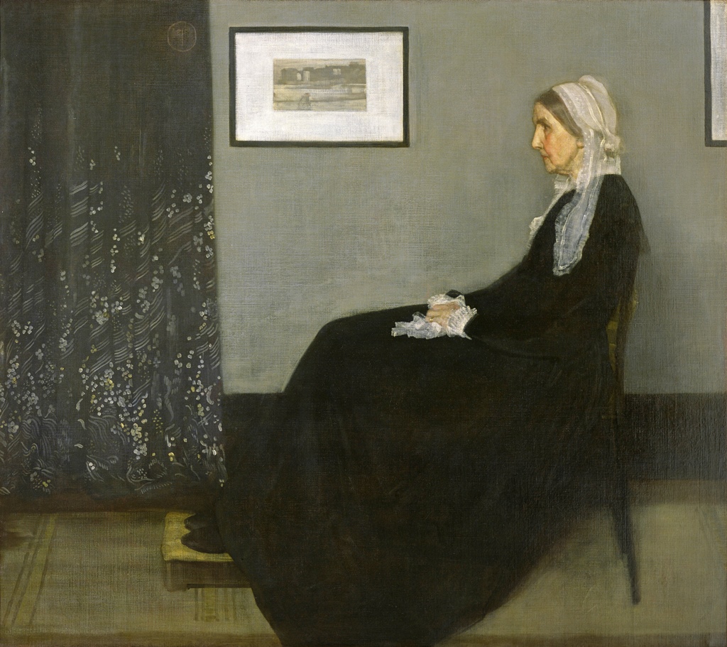 Arrangement in Grey and Black No. 1