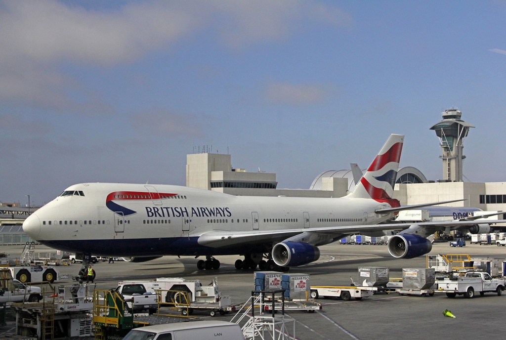 British Airways 747