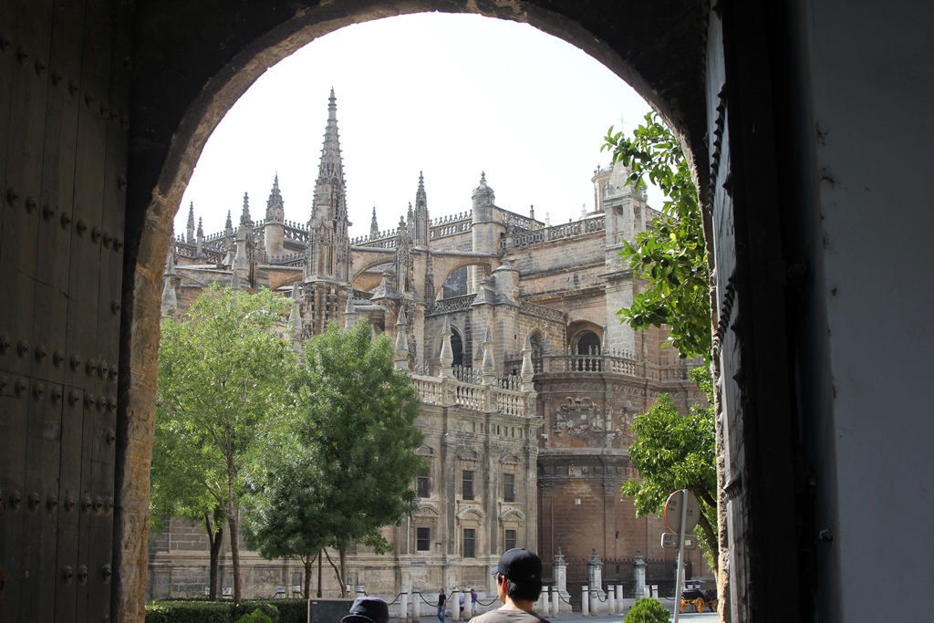 Cathedral Through Archway