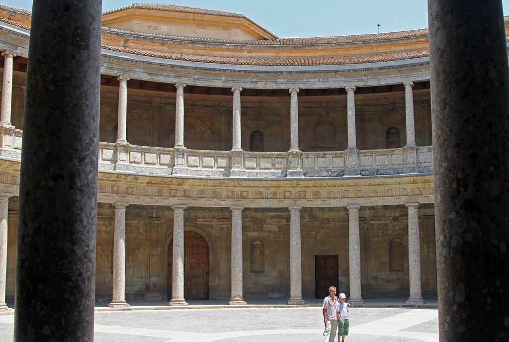 Courtyard from Lower Level