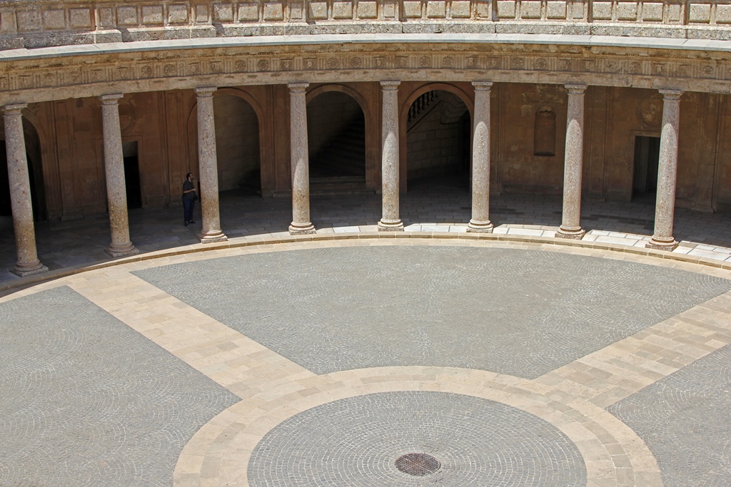 Courtyard from Upper Level