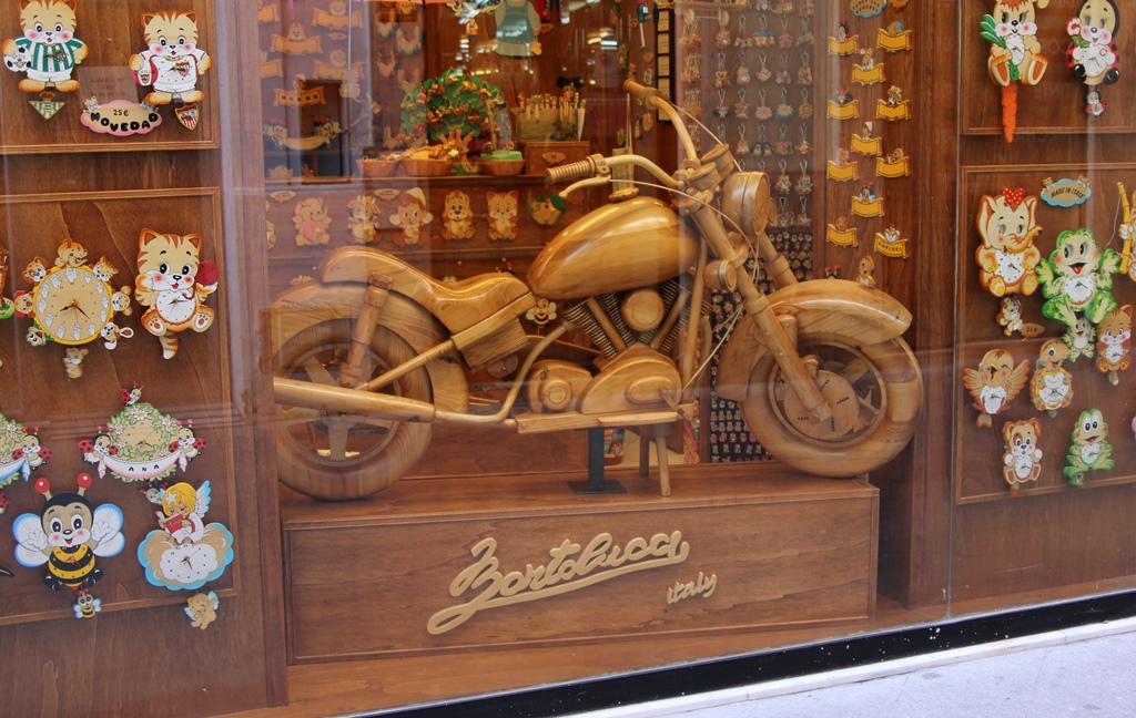 Wooden Motorcycle