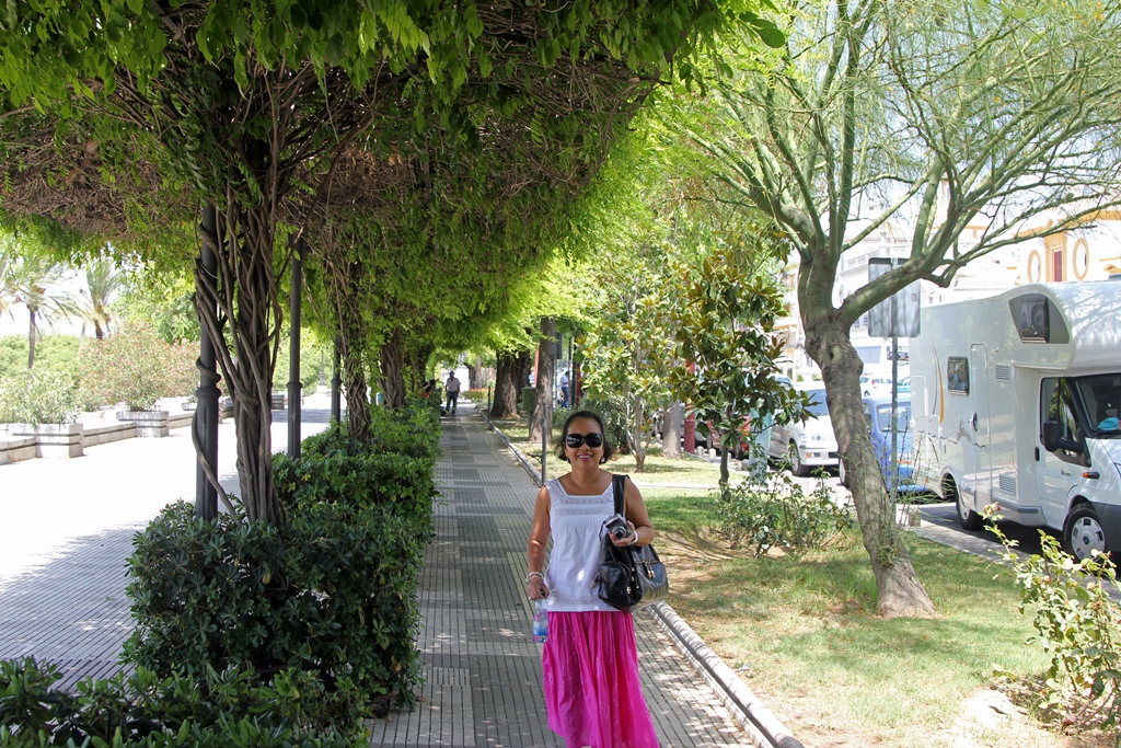 Nella on East Bank Walkway