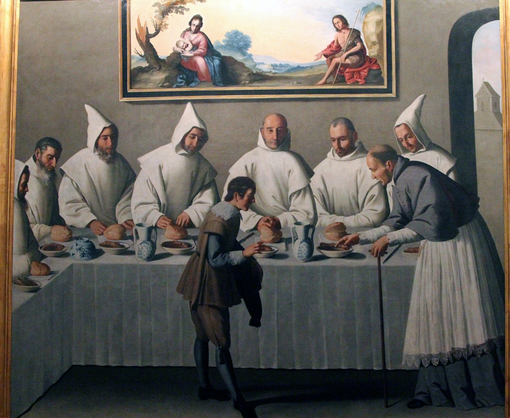 St. Hugh in the Refectory