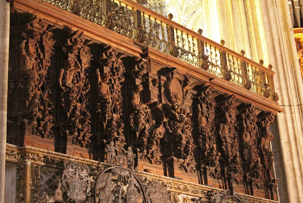 Carvings Outside Choir