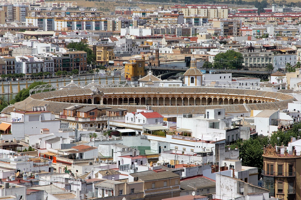Bullring and Triana Bridge